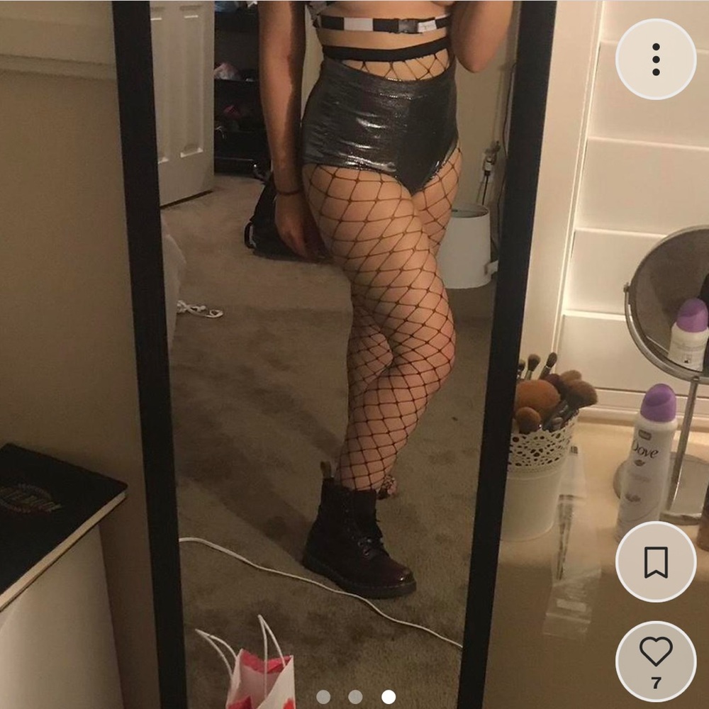 Metallic Rave Bottoms - Picture 3 of 3